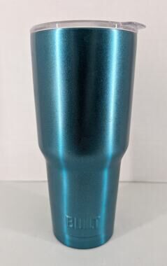 Built Double Wall Stainless Steel Vacuum Insulated Tumbler 30 oz Turquoise
